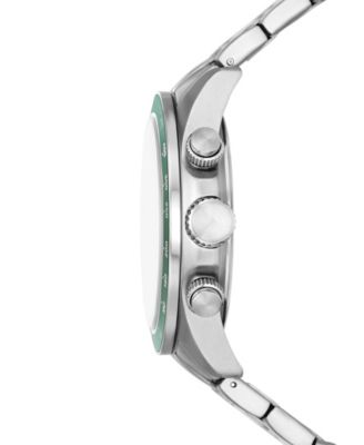 Men's Autocross Multifunction Stainless Steel Watch, 42mm