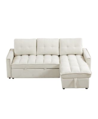 MH 78.75" Reclining Pull-Out Sectional Sofa