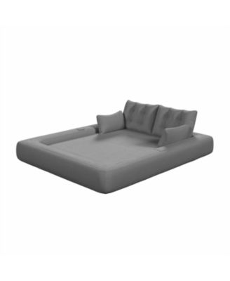 Foldable Upholstered Human Dog Sleeper Sofa