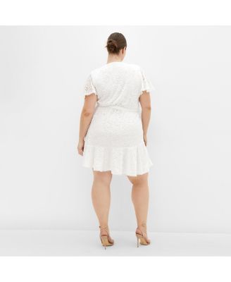Plus Size Sweet Lace Dress