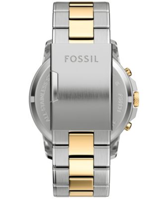 Men's Grant Chronograph Two-Tone Stainless Steel Watch, 44mm