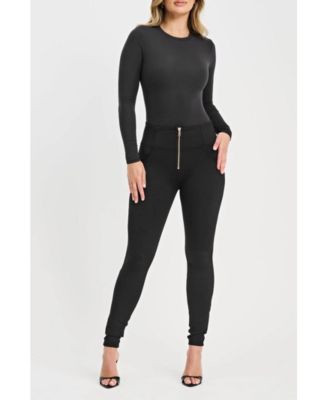 Women's Fleece Lined High-Rise Sculpting Skinny Pants