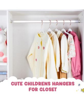 14 Inch Kids Velvet Hangers