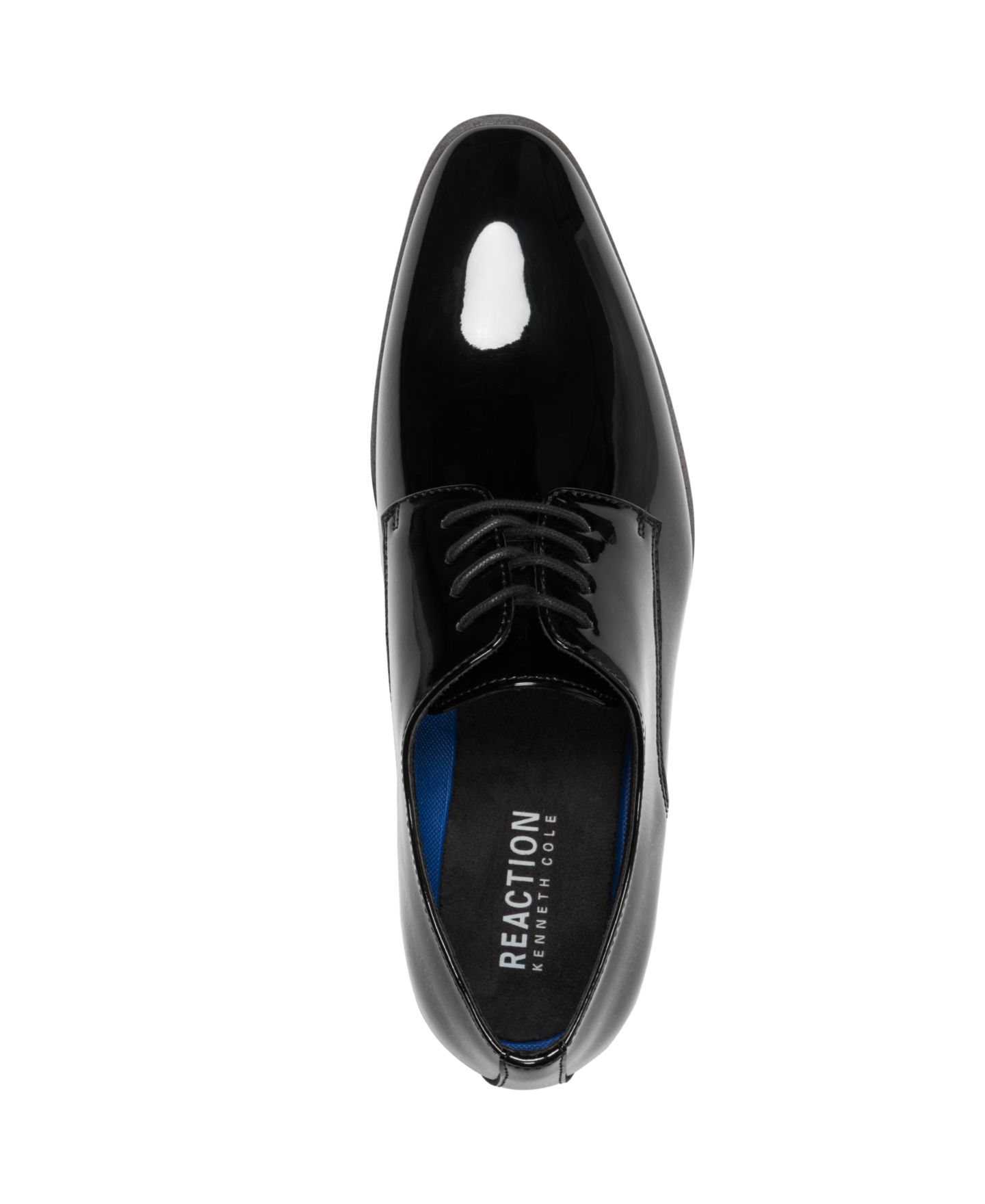 Обувь Kenneth Cole Reaction Men's Hogart Derby, цвет: Чёрный лаковый — фото 4