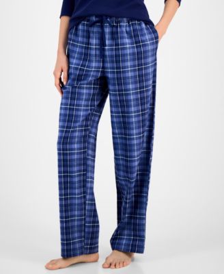 Women's Cotton Flannel Pajama Pants, Created for Macy's