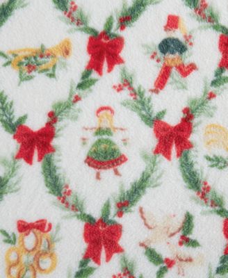 Cozy Plush Printed Throw, 50" x 70", Exclusively at Macy’s