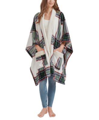 Cozy Plush Printed Wrap, 50" x 70", Exclusively at Macy’s