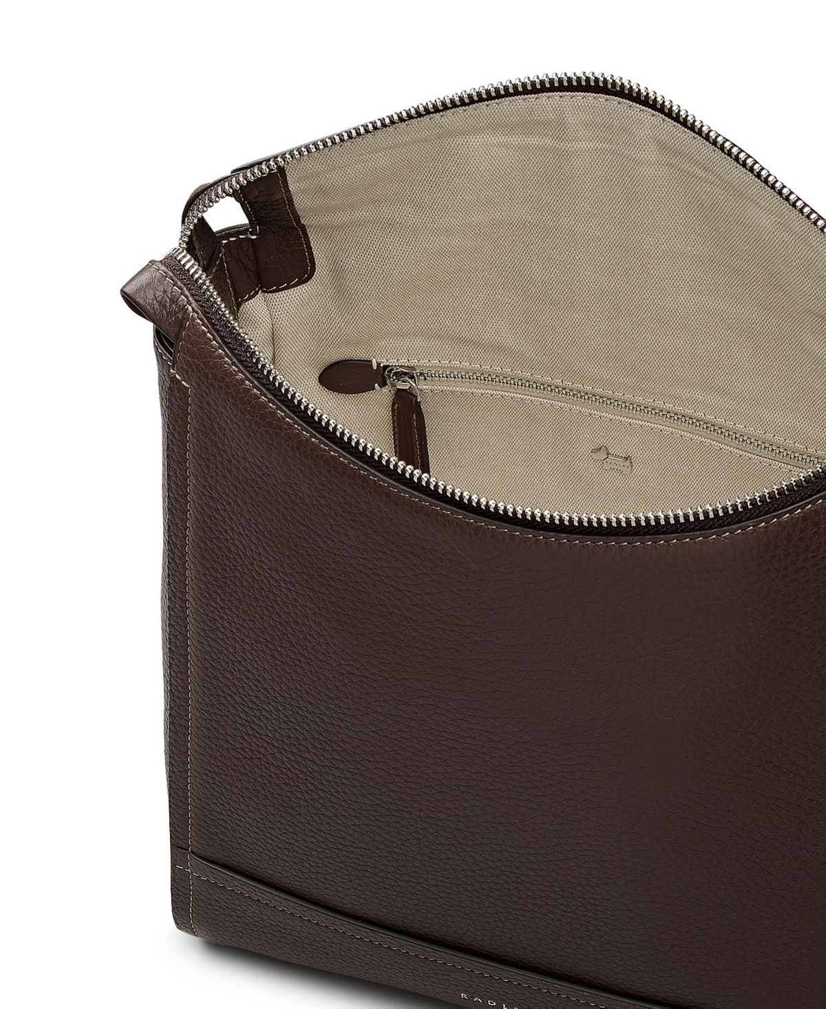 Radley London Womens Leather Oak Street Small Ziptop Backpack - Brown Small In Black