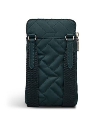 Holland Park Quilted Mini Zip Around Phone Crossbody Bag