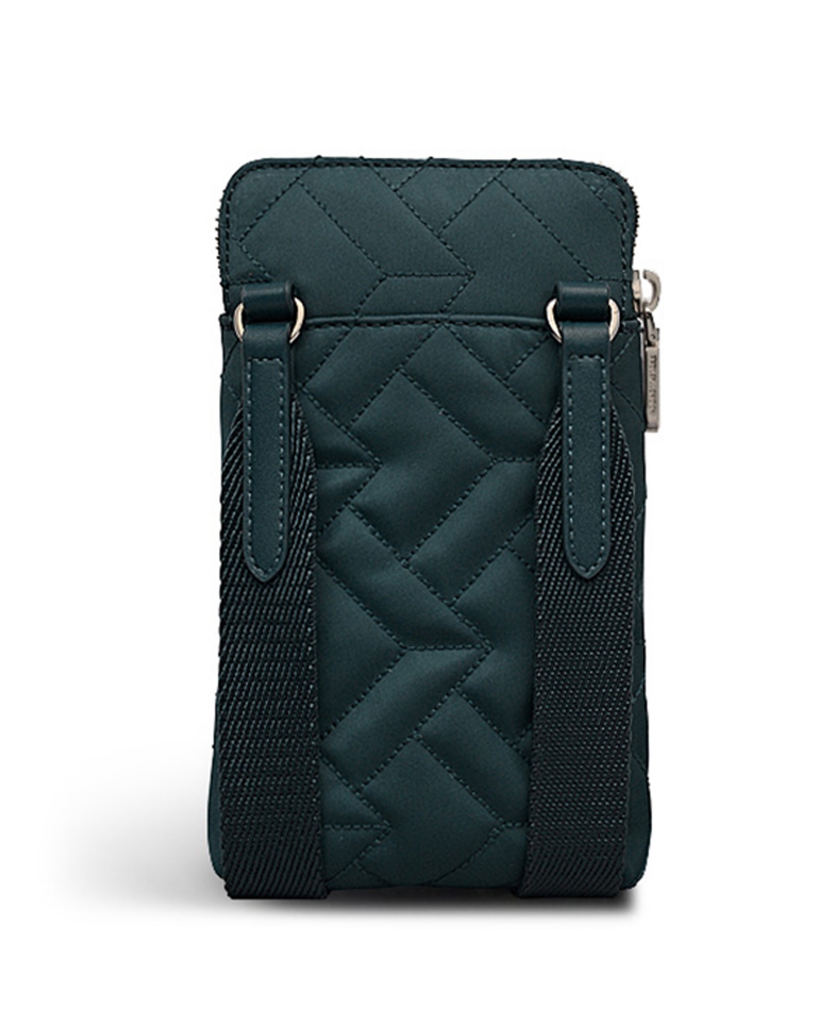 Radley London Holland Park Quilt Mini Zip Around Phone Crossbody Bag In Green