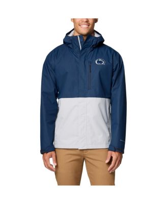Columbia - Men's Navy Penn State Nittany Lions Field Bound Omni-Tech Full-Zip Jacket