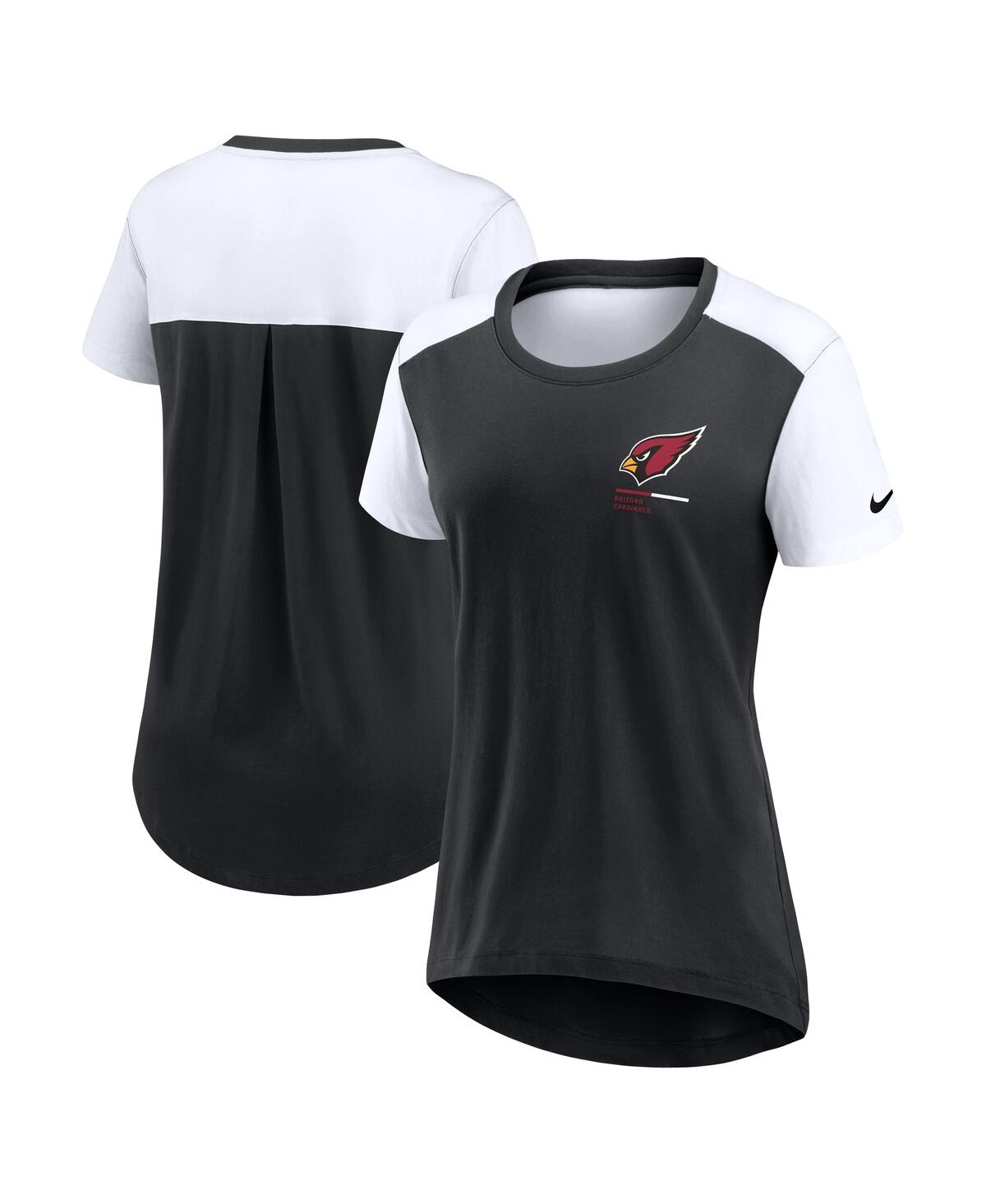 Women'sÂ Black Arizona Cardinals Performance Fashion T-Shirt - Black