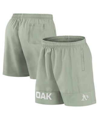 Fanatics - Men's Green Oakland Athletics Elements Swim Shorts