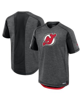 Fanatics - Men's Black New Jersey Devils Authentic Pro Rink Tech T-Shirt
