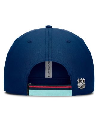 Men's Navy/Light Blue Seattle Kraken Authentic Pro Ripstop Adjustable Hat