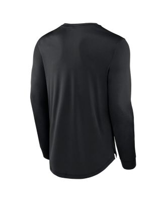 Men's Black Tennessee Titans Blackout Long Sleeve T-Shirt