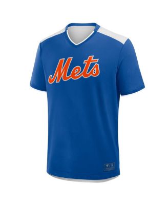 Men's Royal New York Mets Walk Off V-Neck T-Shirt
