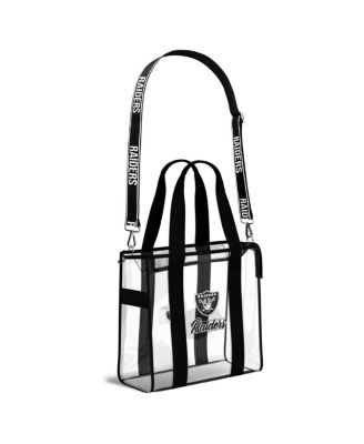 WEAR by Erin Andrews - Las Vegas Raiders Stadium with Team Color Trim Tote Bag