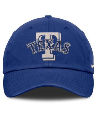 Men's Royal Texas Rangers Statement Club Adjustable Hat