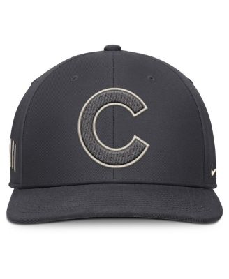 Men's Anthracite Chicago Cubs Statement Pro Snapback Hat