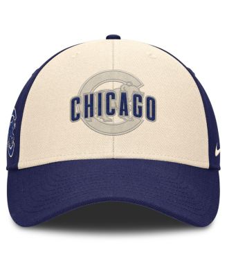 Men's Royal/Natural Chicago Cubs Statement Club Performance Adjustable Hat