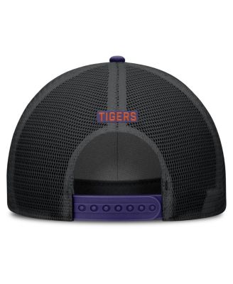 Men's Purple Clemson Tigers Rise Primetime Trucker Adjustable Hat