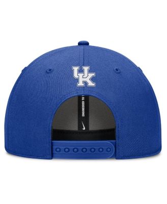 Men's Royal Kentucky Wildcats Slanted Primetime Rise Performance Adjustable Hat