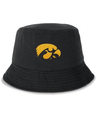 Men's Black Iowa Hawkeyes Apex Primetime Bucket Hat