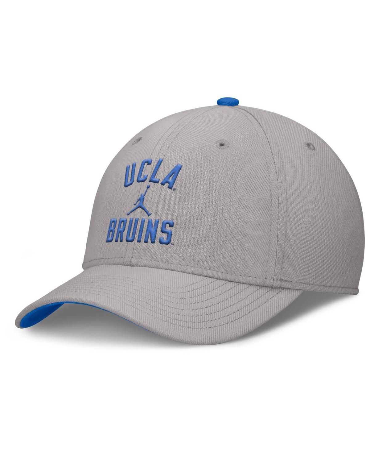 Jordan Men's Gray Ucla Bruins Rise Prep Performance Flex Hat In Gray