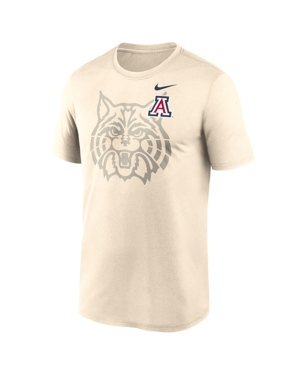 Nike Natural Arizona Wildcats Campus Shadow Legend Performance T-shirt In Neutral