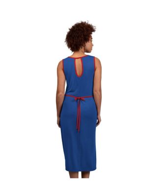 Women's Royal Chicago Cubs Center Field Maxi Dress