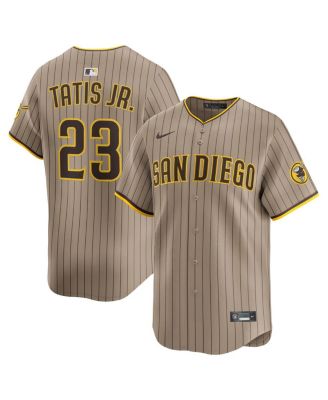 Nike - Men's Fernando Tatis Jr. Khaki San Diego Padres Alternate Limited Player Jersey