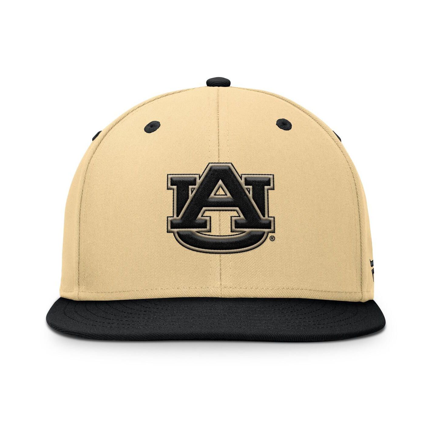 Мужская кепка Fanatics Gold/Black Auburn Tigers Balance Fitted Hat — фото 2
