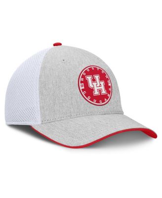 Men's Heather Gray Houston Cougars Trigger Flex Hat