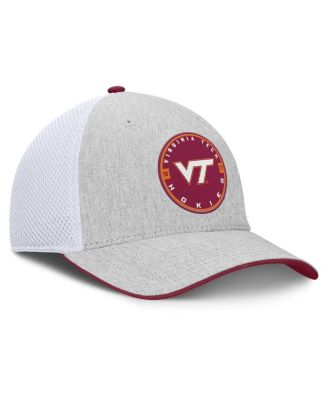 Men's Heather Gray Virginia Tech Hokies Trigger Flex Hat