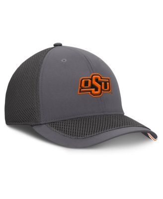 Men's Gray Oklahoma State Cowboys Clincher Flex Hat