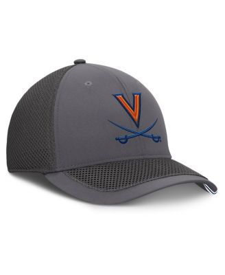 Men's Gray Virginia Cavaliers Clincher Flex Hat