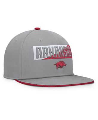 Men's Gray Arkansas Razorbacks Duo Snapback Hat