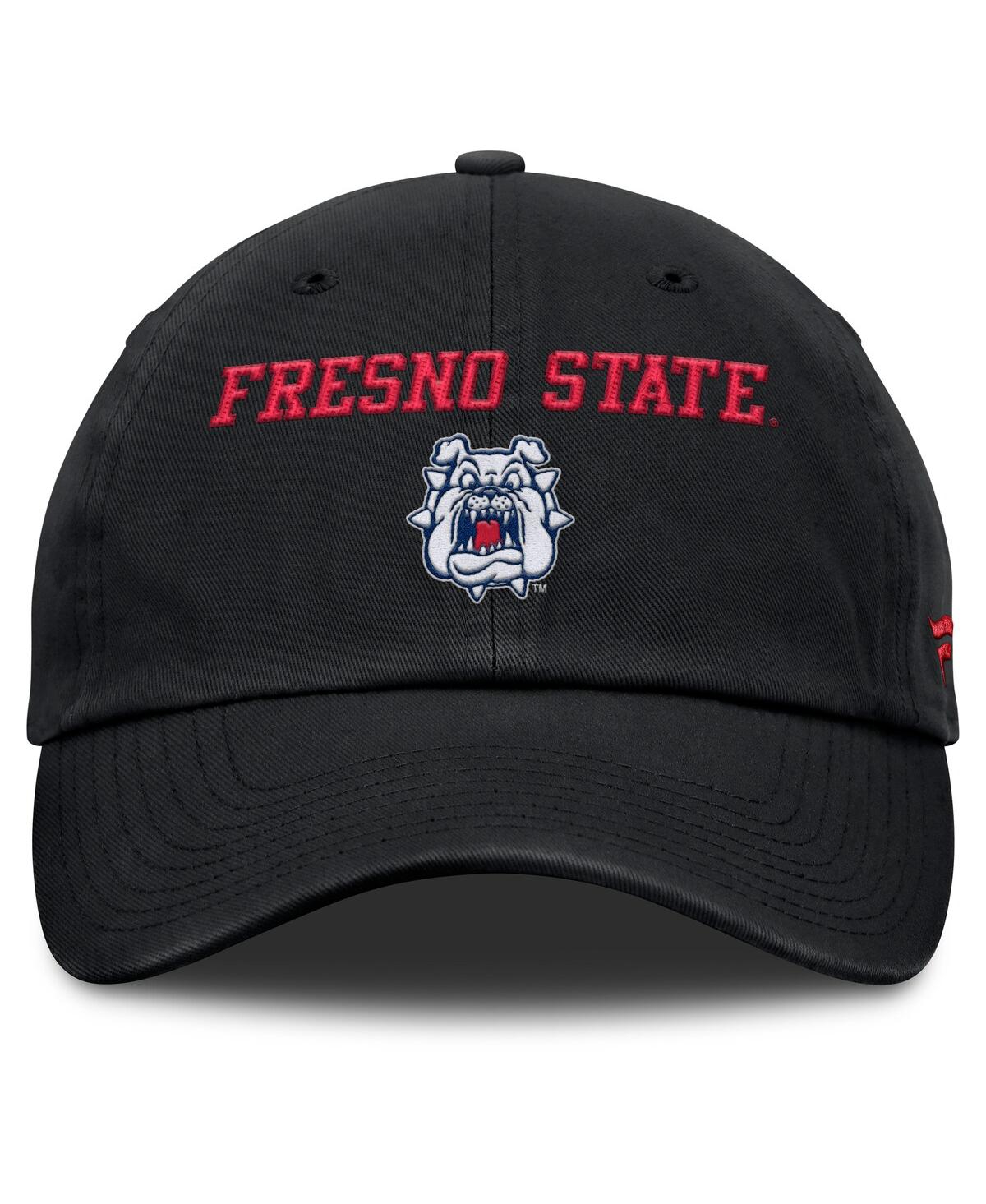 Fanatics Men's Black Fresno State Bulldogs Myth Adjustable Hat In Black