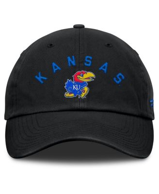 Men's Black Kansas Jayhawks Myth Adjustable Hat