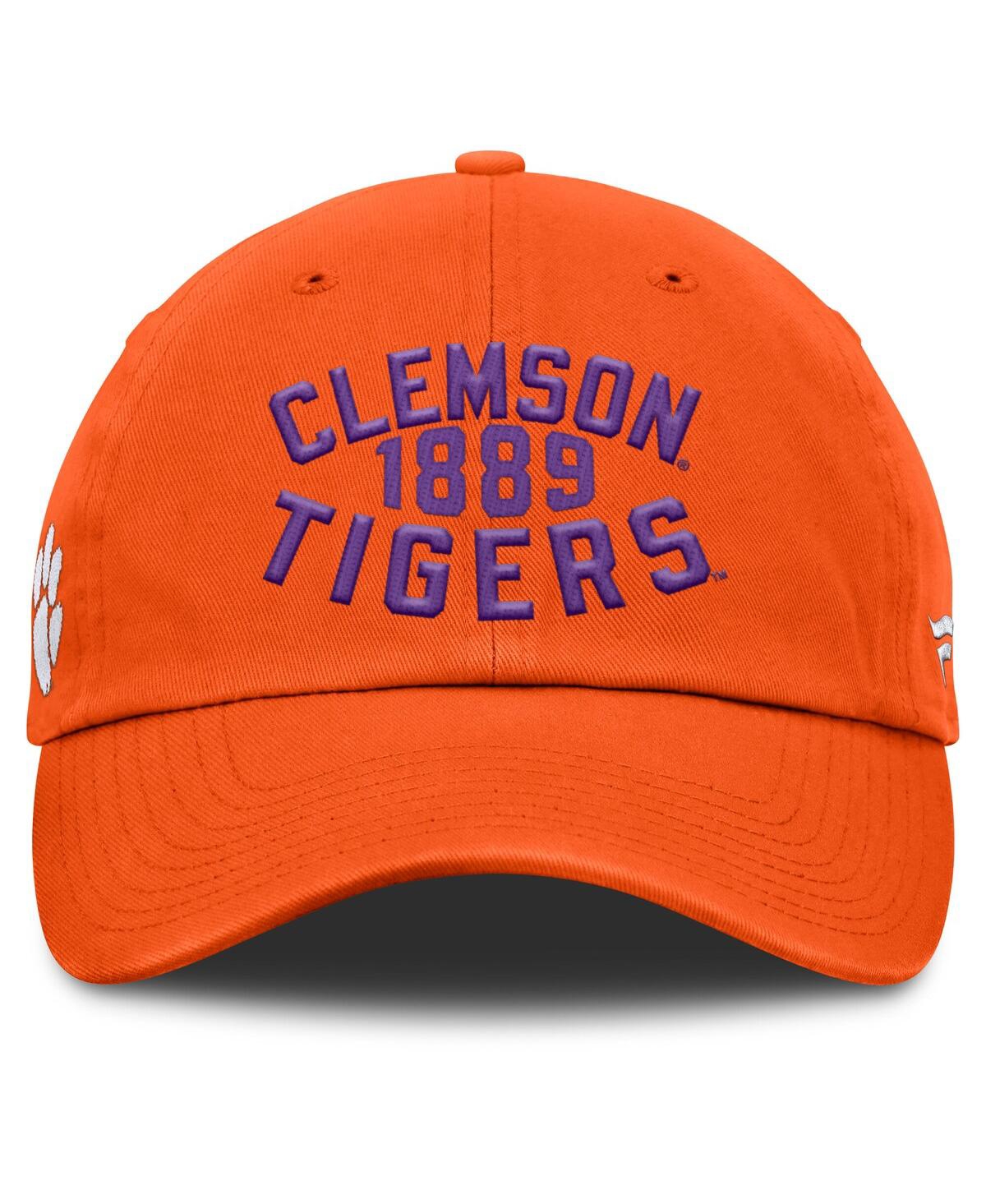 Fanatics Men's Orange Clemson Tigers Archer Adjustable Hat In Orange
