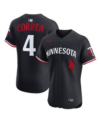 Nike - Men's Carlos Correa Navy Minnesota Twins Alternate 2 Elite Jersey