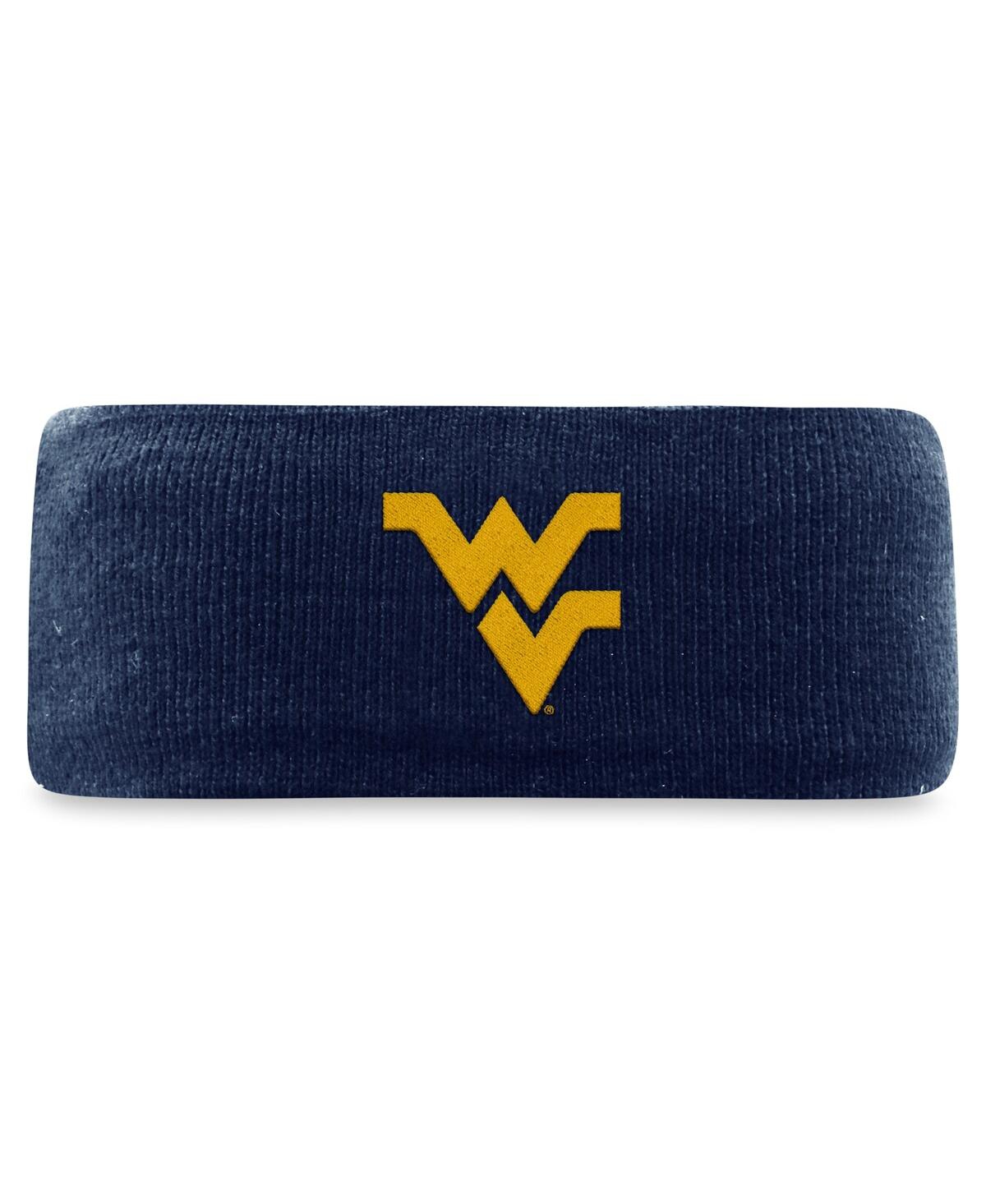 Top Of The World Men's Navy West Virginia Mountaineers Knit Headband In Blue