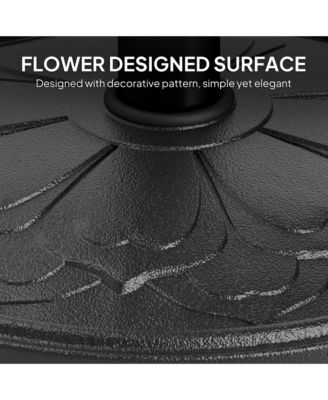 Patio Umbrella Base, 26 lbs Resin Outdoor Umbrella Sd,
