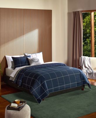 Tennis Checks Cotton 2-Pc. Comforter Set, Twin