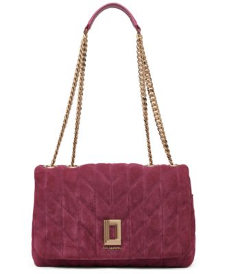 KARL LAGERFELD PARIS - Lafayette Small Leather Shoulder Bag