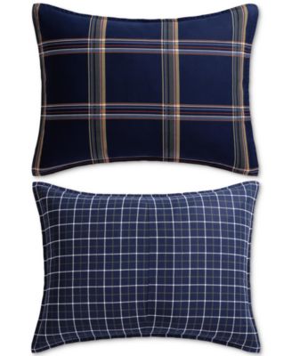Beacon Plaid Cotton 2-Piece Comforter Set, Twin