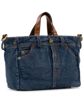 Varedo Medium Denim Satchel