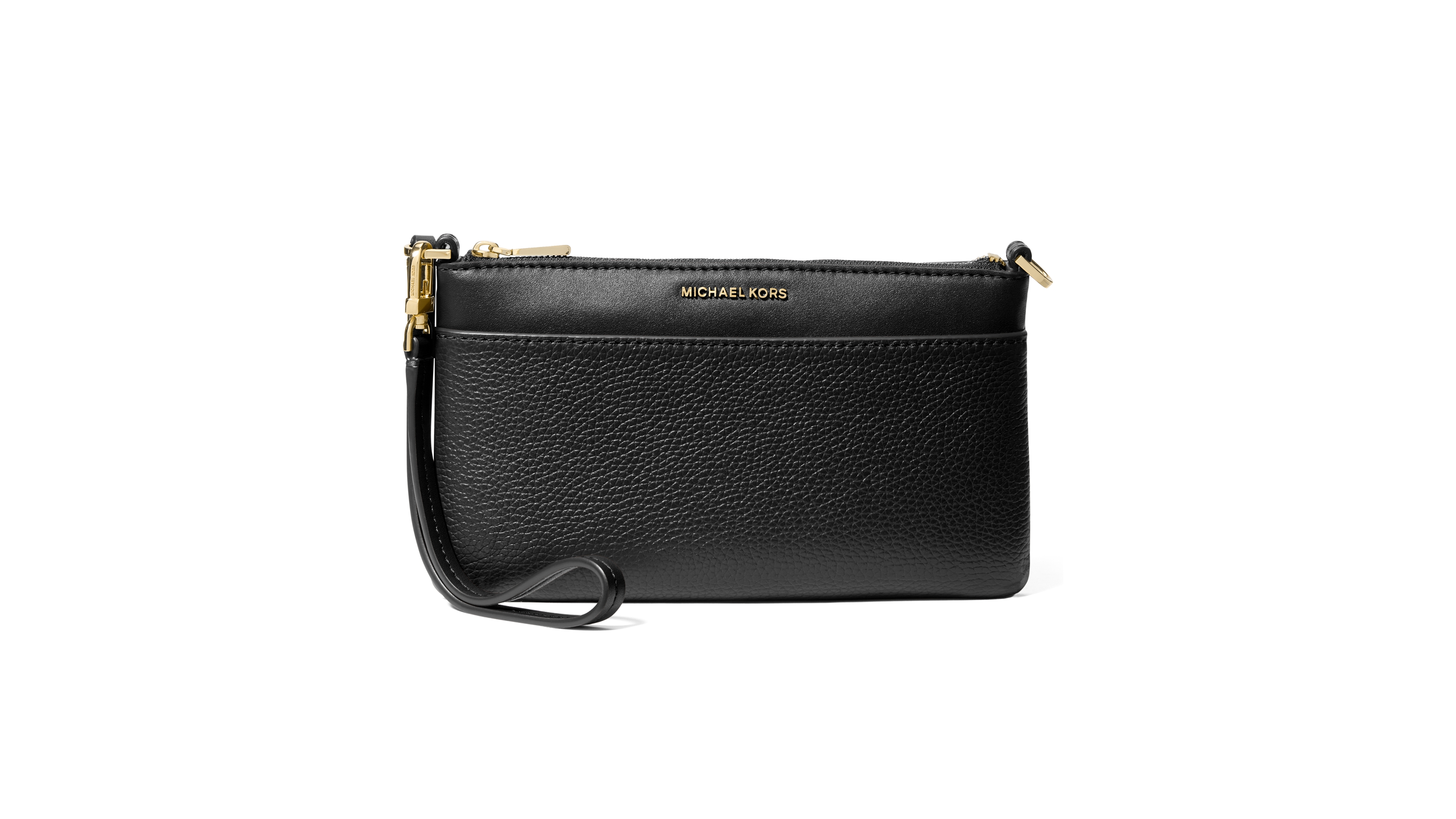 Michael Kors Jet Set Leather Top Zip Convertible Wristlet