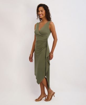 Women's Asymmetrical Midi Dress